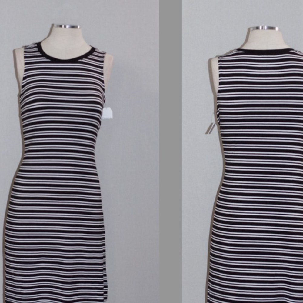Black & White Stripe Dress